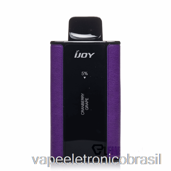 Vape Vaporesso Ijoy Capitão 10000 Descartável Uva Cranberry